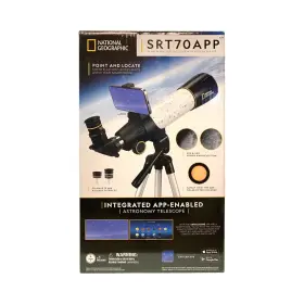 Srt70app National Geographic 80-50073 70mm Refractor Telescope With Astronomy App Srt70app National Geographic 80-50073 70mm Refractor Telescope With Astronomy App