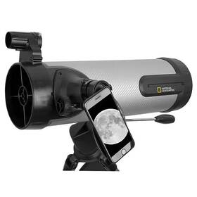 National Geographic 980365636 Ng114mm Newtonian Telescope With Pan Handle Silver
