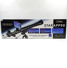 National Geographic App50 Star 50mm Refractor Telescope With Astronomy App