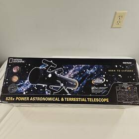 National Geographic Ng76az 525x Power Astronomical And Terrestial Telescope