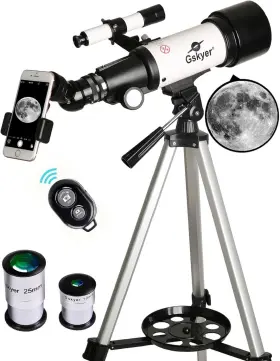 Nextwavefind 445007072040 Telescope 70mm Aperture 400mm Az Mount Astronomical Refracting For Ki Nextwavefind 445007072040 Telescope 70mm Aperture 400mm Az Mount Astronomical Refracting For Ki