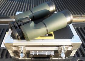 Oberwerk 15x70d Very Well Taken Care Of Deluxe 15x70 High Power Binoculars With Hard Case