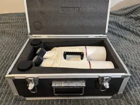 Bt-70xl-ed Oberwerk Binocular Telescope With 14mm 70 Eyepieces Hard Case And