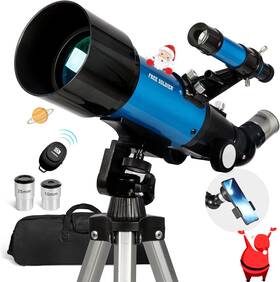 Optics 313097816899 Telescope For Adults Astronomy Beginners - 70mm Aperture And 400mm Focal Length