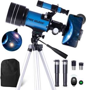 Optics 445025280205 Telescope For Astronomy Beginners - 70mm Aperture High Magnification Astronomica