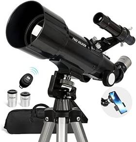 Optics 445042841885 Telescope For Adults Astronomy 70mm Aperture 400mm Focal Length Portable Astron