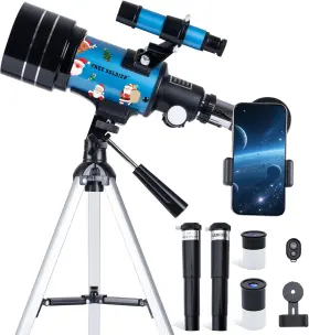 Optics 744759305749 Telescope For Kids 70mm Aperture Astronomical Refractor Telescopes Beginners
