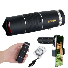 Optivora 15 32 Mini Telescope For Adults High Powered Compact Size Ideal Use As A