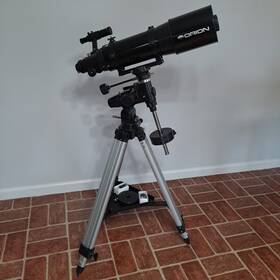 Orion 120st Astroview Eq Telescope With Celestron Lens Kit And Solar Filter