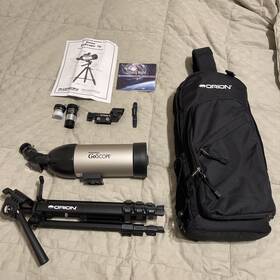 Orion 410000068144 Goscope -70 Telescope With Tracking Tripod And Accessories