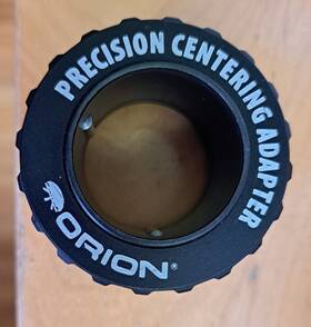 Orion 52024 2-inch To 1.25-inch Precision Centering Adapter Black