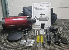 Orion #9823 Apex 102mm Maksutov-cassegrain Telescope With Carrying Case