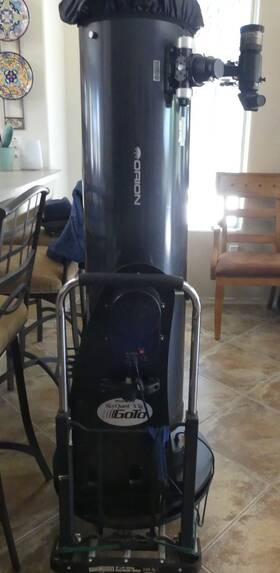 Orion Xtg10 Skyquest Computer- Controlled Dobsonian Mount Telescope And Access