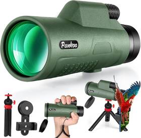 Pankoo 10010 12x50 Hd Monocular Telescope Bak4 Prism And Fmc Lens Tripod Smartphone Adapter