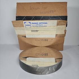 Parks F35.9 6309 Newtonian Telescope Reflector Mirror 6 Inch Signed G. Clement Astronomy