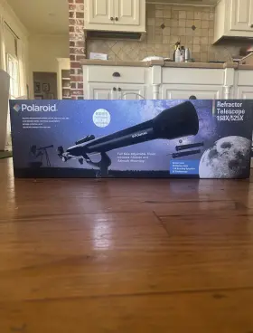 168xx Polaroid Refractor Telescope 168xx/525x 168xx Polaroid Refractor Telescope 168xx/525x