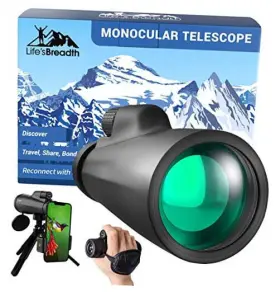 884620 Preneur Monocular Telescope - 12x50 Star Gaze Scope For Adults And Kids High Power 884620 Preneur Monocular Telescope - 12x50 Star Gaze Scope For Adults And Kids High Power