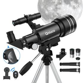 Qniuco 670525232083 Telescope For Adults Beginners 70mm Aperture 400mm Refractor Telescopes