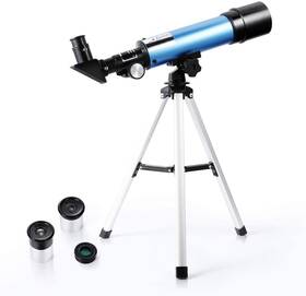 Qniuco 670525232106 Telescope For Beginners Kids Portable 90x Astronomical With Tripod