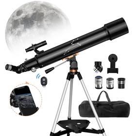Qniuco 673169268729 Telescope 80mm Aperture 800mm Telescopes For Adults Astronomy And Kids &