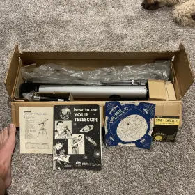 6320 Sans And Steriffe Sears Telescope Model No. 6320. 60 Mm 6320 Sans And Steriffe Sears Telescope Model No. 6320. 60 Mm