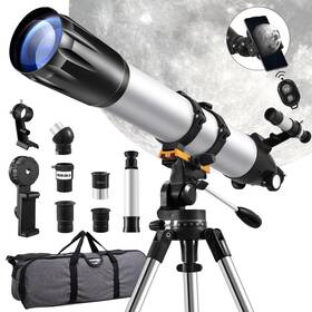 Sararoom Un0005400 Telescope For Adults High Powered 90mm Aperture 900mm Refractor Tel