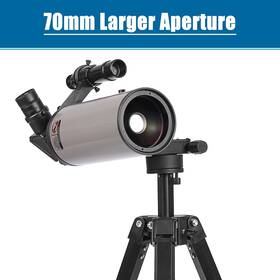 Sarblue Mak70 Maksutov-cassegrain Telescope Telescopes For Adults Kids 1000mm Focal