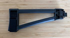 Sbt M1913 Folding Triangle Brace Assembly Universal 1913 Picitinny Mount Black