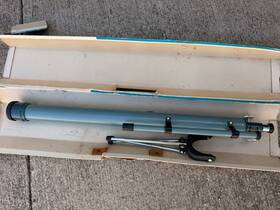 Scope 2526 Vintage Blue Astronomical Telescope Model No