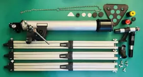 6307-b Sears Towa Discover Telescope Model No. 4 60mm Equatorial Refractor Nos 6307-b Sears Towa Discover Telescope Model No. 4 60mm Equatorial Refractor Nos