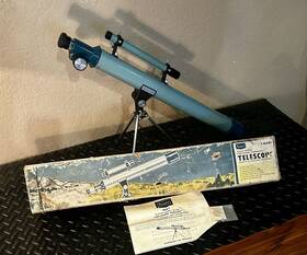 Sears 6341 Vintage Vari-power Terrestrial Refractor 15x25x40 With Manual