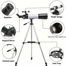 Sky-watcher 10014 Professional 80mm Aperture 600mm Refractor - High Magnification Telescope New