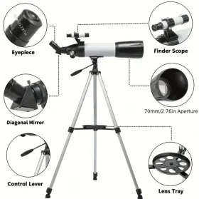 10014 Sky-watcher Professional 80mm Aperture 600mm Refractor - High Magnification Telescope New 10014 Sky-watcher Professional 80mm Aperture 600mm Refractor - High Magnification Telescope New