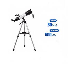 Skyoptikst 80-500cf Astronomical Telescope Kit 80/90mm Aperture 500/800mm Refractor For Beginners