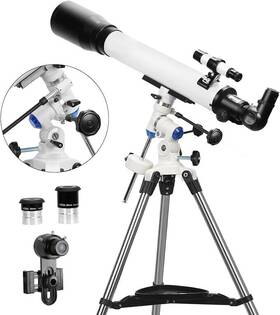 Solomark F70070eq Professional Telescope Refractor -700mm Focal Length 70700eq