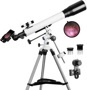 Solomark Tl70700eq Telescopes For Adults 70mm Aperture 700mm Focal Length Professional Astronomy