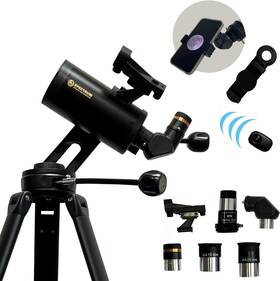 Spectrum Optical Instruments Soitaz6070750 Spectrumoi Telescope For Adults Kids 70mm Maksutov Astronomy 8-12 Telescopio