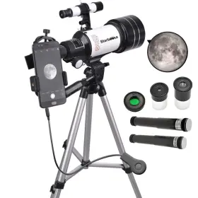 Starboosa 753326756914 Telescope For Beginners 70mm Aperture 300mm With Adjustable Tripod And Smartpho Starboosa 753326756914 Telescope For Beginners 70mm Aperture 300mm With Adjustable Tripod And Smartpho