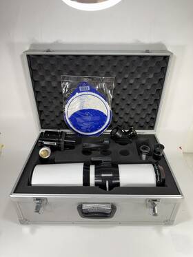 Stellarvue Sv102ed Astronomical Telescope With E3023 And Plossl Eyepiece In Case