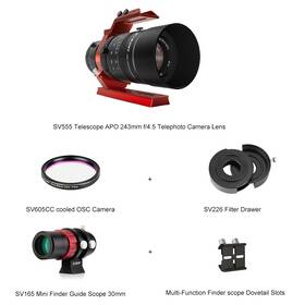 Svbony 792855937104 Sv555 Telescope Apo Telephoto Camera Lens Dual-band Filter Drawer