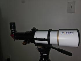 Svbony Usf9341a/f9341b Sv48p Telescope - 90mm Aperture F5.5 W Tripod Zoom Lens And Padded Bag