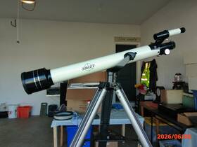 Swift 860r Vintage Refractor 60mm Telescope Model Good Condition
