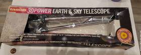 Tasco 046162253137 30 Power Earth And Sky Telescope Tools Of Discovery Tripod Red 1996 Vintage