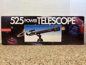 Tasco 046162727379 New/open Box 525 Power Refractor Telescope
