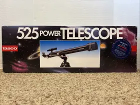 Tasco 046162727379 New/open Box 525 Power Refractor Telescope Tasco 046162727379 New/open Box 525 Power Refractor Telescope