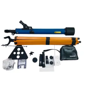 110450 Tasco Rare Vintage Lumina Refractor Telescope Complete