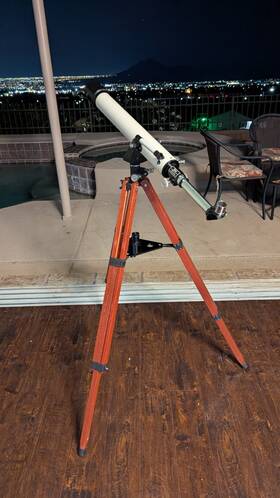 Tasco 12te Vintage Japan 234 Power Telescope