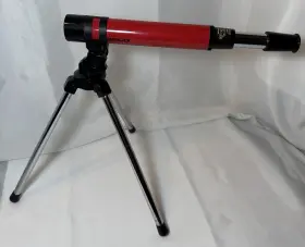 1tpn Tasco Inch Red Tabletop Beginner Telescope On Tripod Kids Starter Scope 1tpn Tasco Inch Red Tabletop Beginner Telescope On Tripod Kids Starter Scope