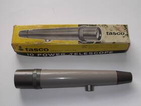 Tasco 1zhte Vintage 10x Zoom Telescope 1hte Astronaut In Original Box