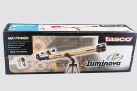 Tasco 4000606660 Luminova 660 Power Refractor Telescope With Box
